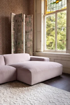 King 3-zits bank chaise longue rechts pacific