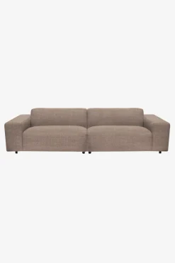 King 3-zits bank taupe