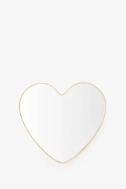 Kleine gouden hartjes spiegel