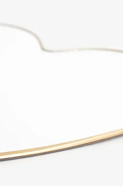 Kleine gouden hartjes spiegel