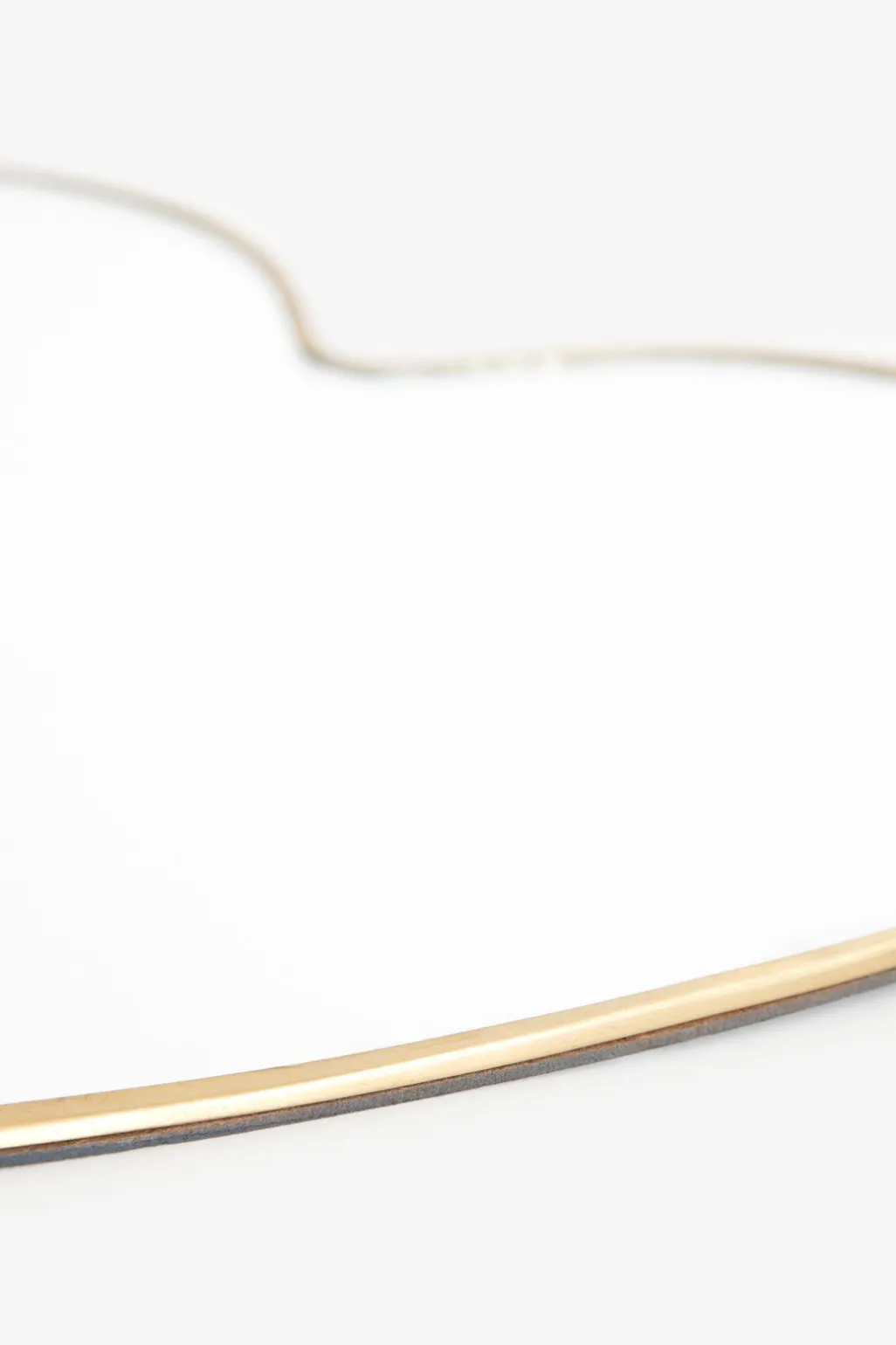 Kleine gouden hartjes spiegel