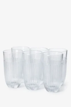 La Rochere Longdrink glas ribbel