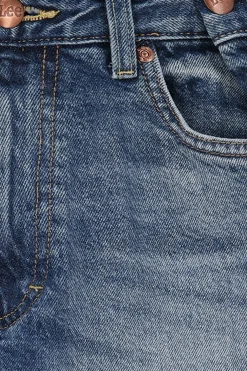 LEE blauwe mid waist straight jeans