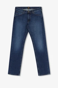 LEE blauwe mid-rise straight fit jeans