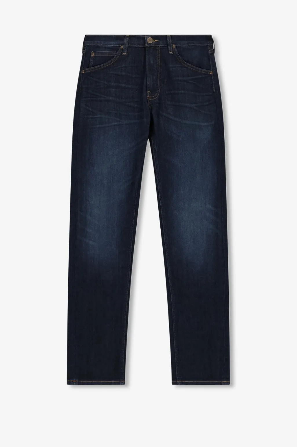 LEE donkerblauwe mid-rise straight fit jeans