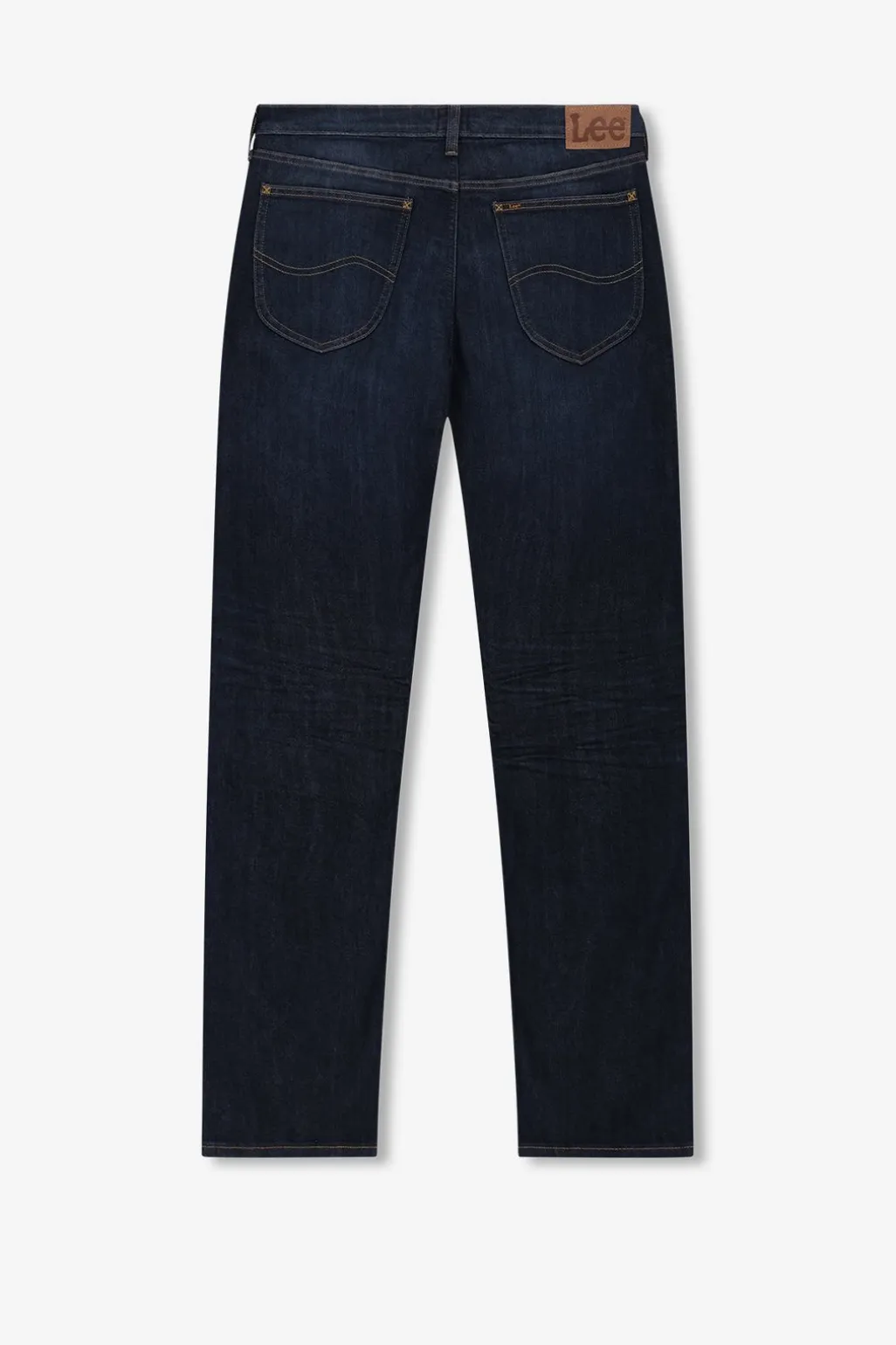 LEE donkerblauwe mid-rise straight fit jeans