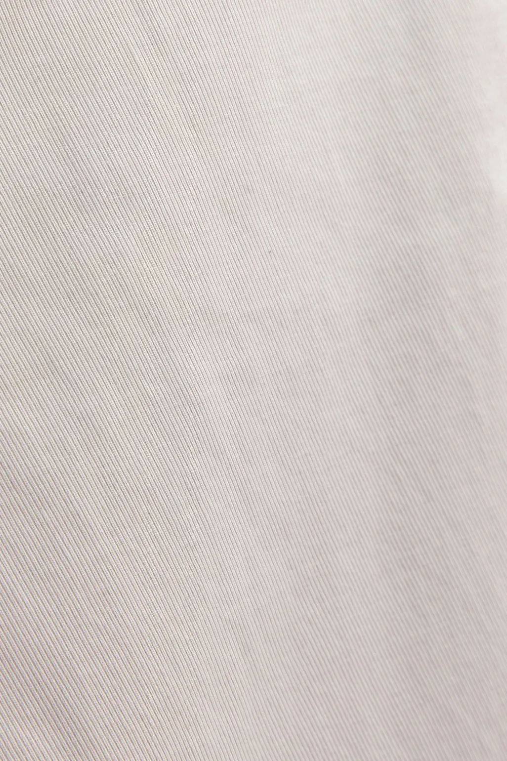 Licht beige mid-rise katoenen twill chino