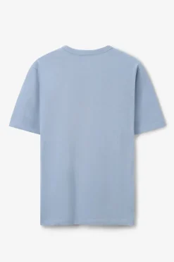 Lichtblauw T-shirt met artwork