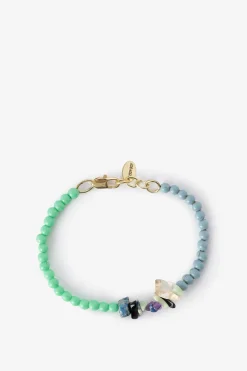 Lichtblauwe beads armband