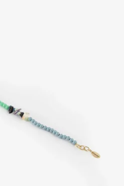 Lichtblauwe beads armband