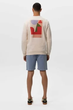 Lichtblauwe denim shorts