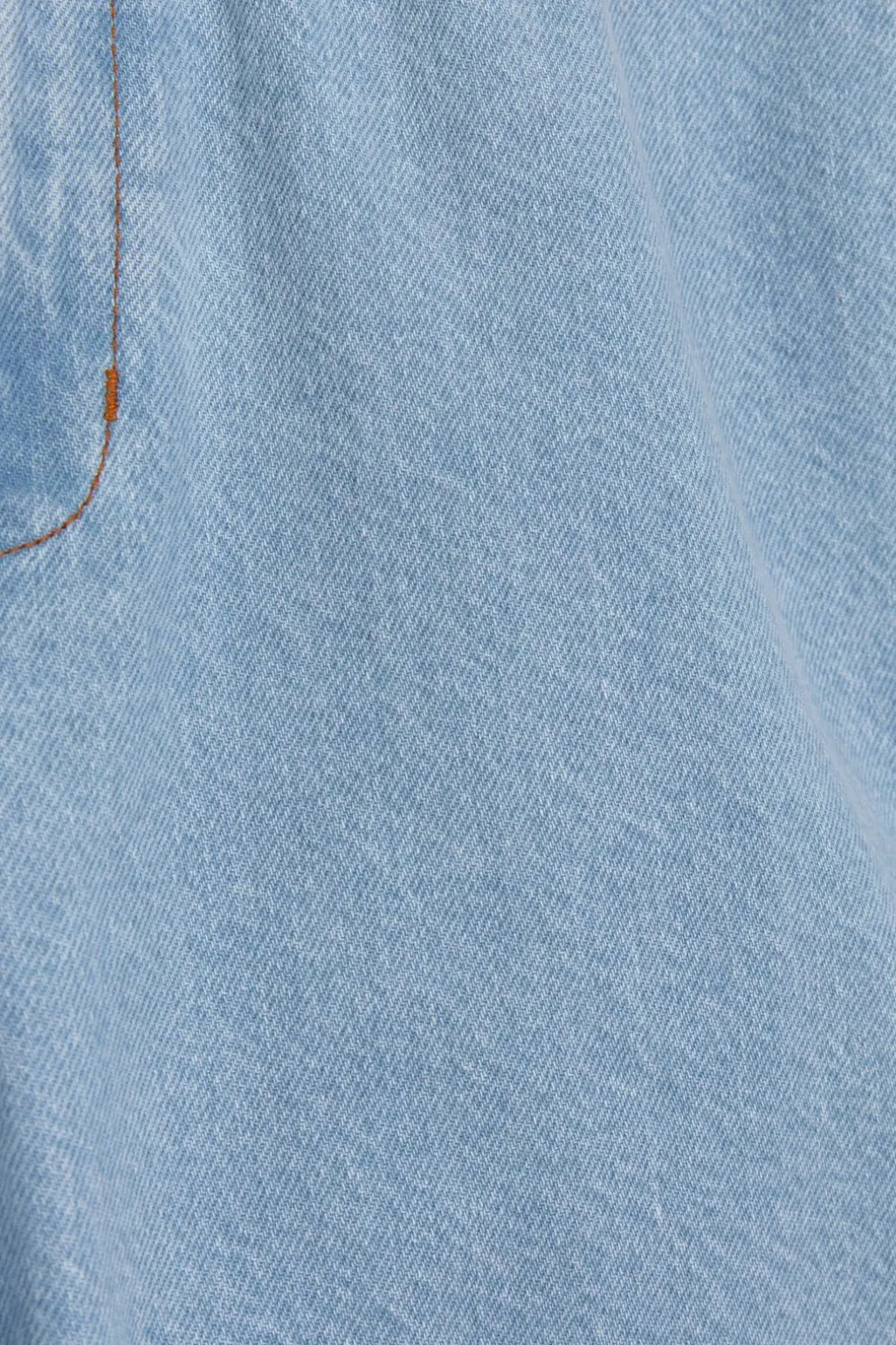Lichtblauwe denim shorts