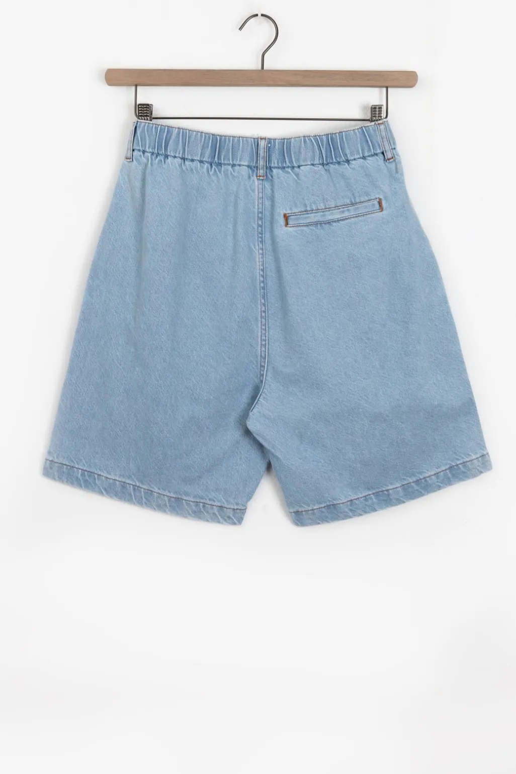 Lichtblauwe denim shorts