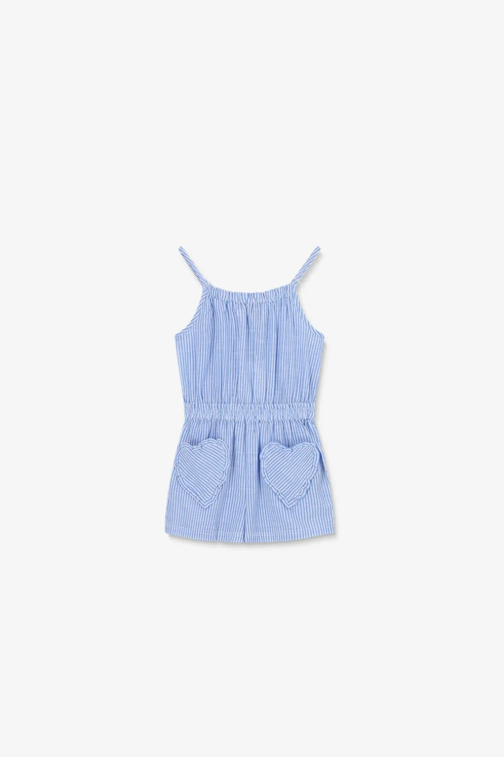 Lichtblauwe playsuit