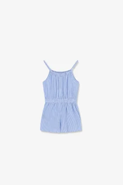 Lichtblauwe playsuit
