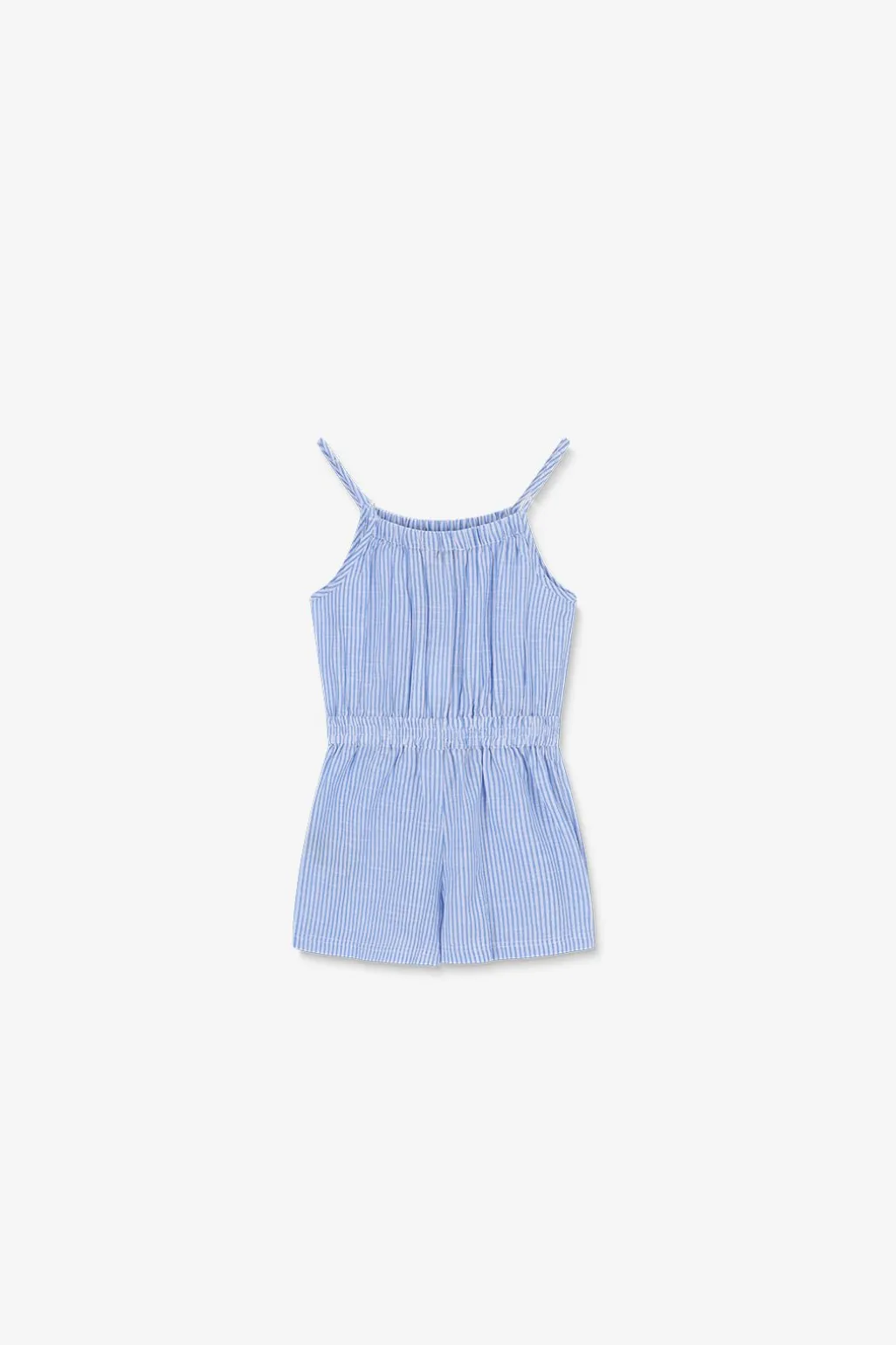 Lichtblauwe playsuit