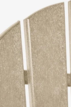 Lichtbruine fanback chair