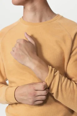Lichtbruine raglan sweater