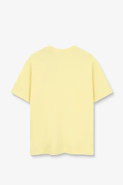 Lichtgeel boxy T-shirt