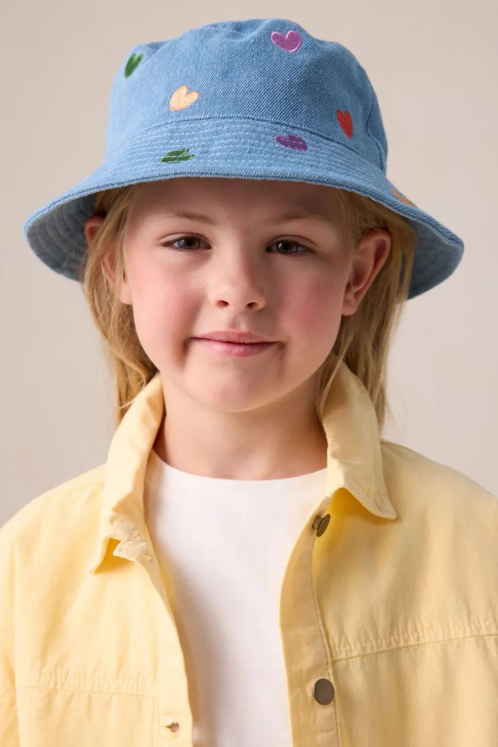 Lichtgele blouse met opgestikte zakken