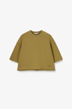 Lichtgroen boxy sweater