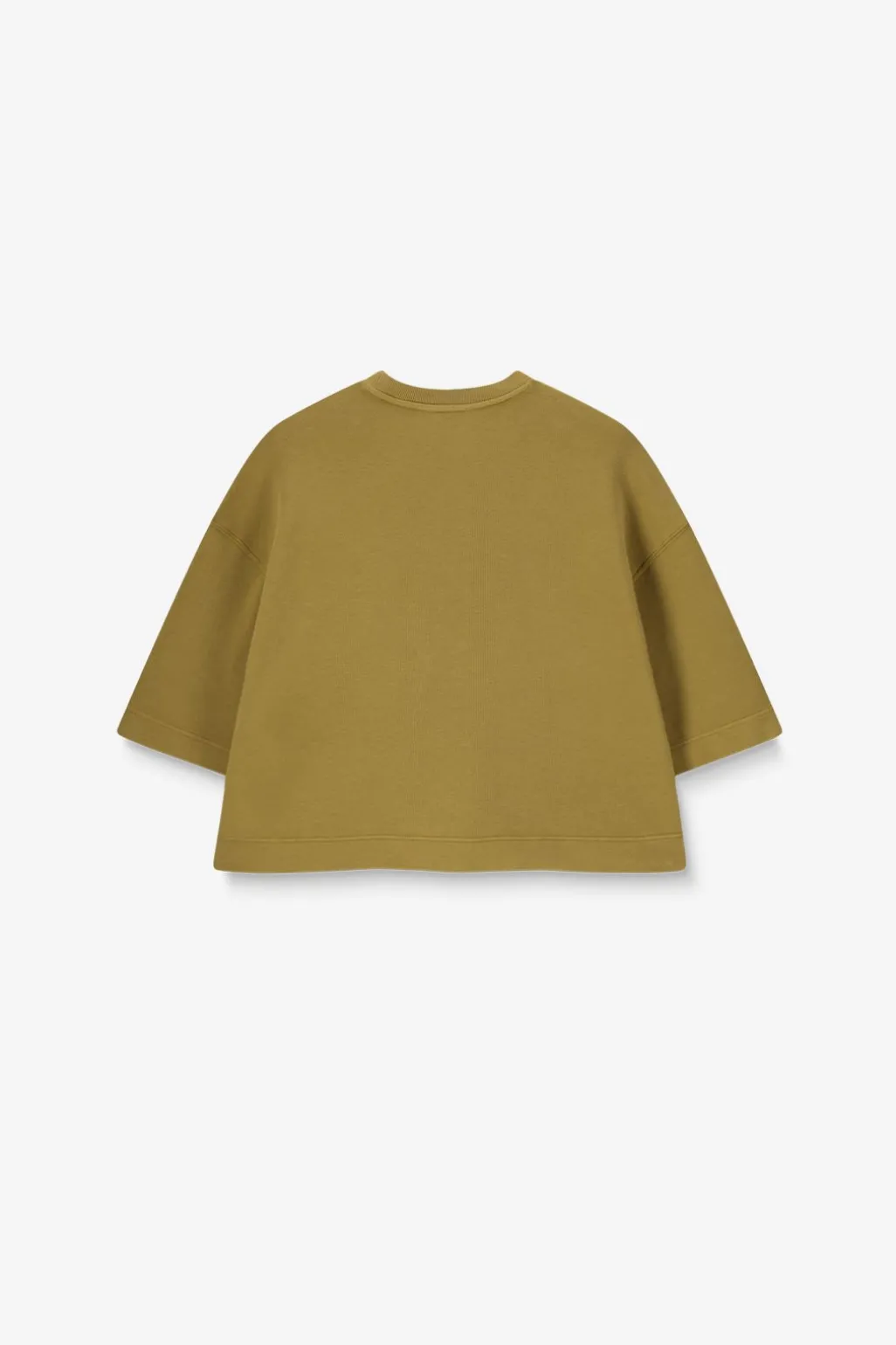 Lichtgroen boxy sweater