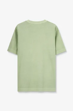 Lichtgroen boxy T-shirt