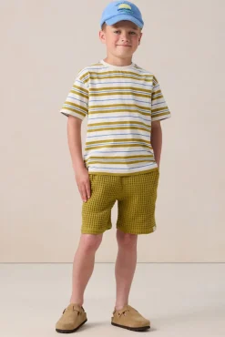 Lichtgroen oversized T-shirt