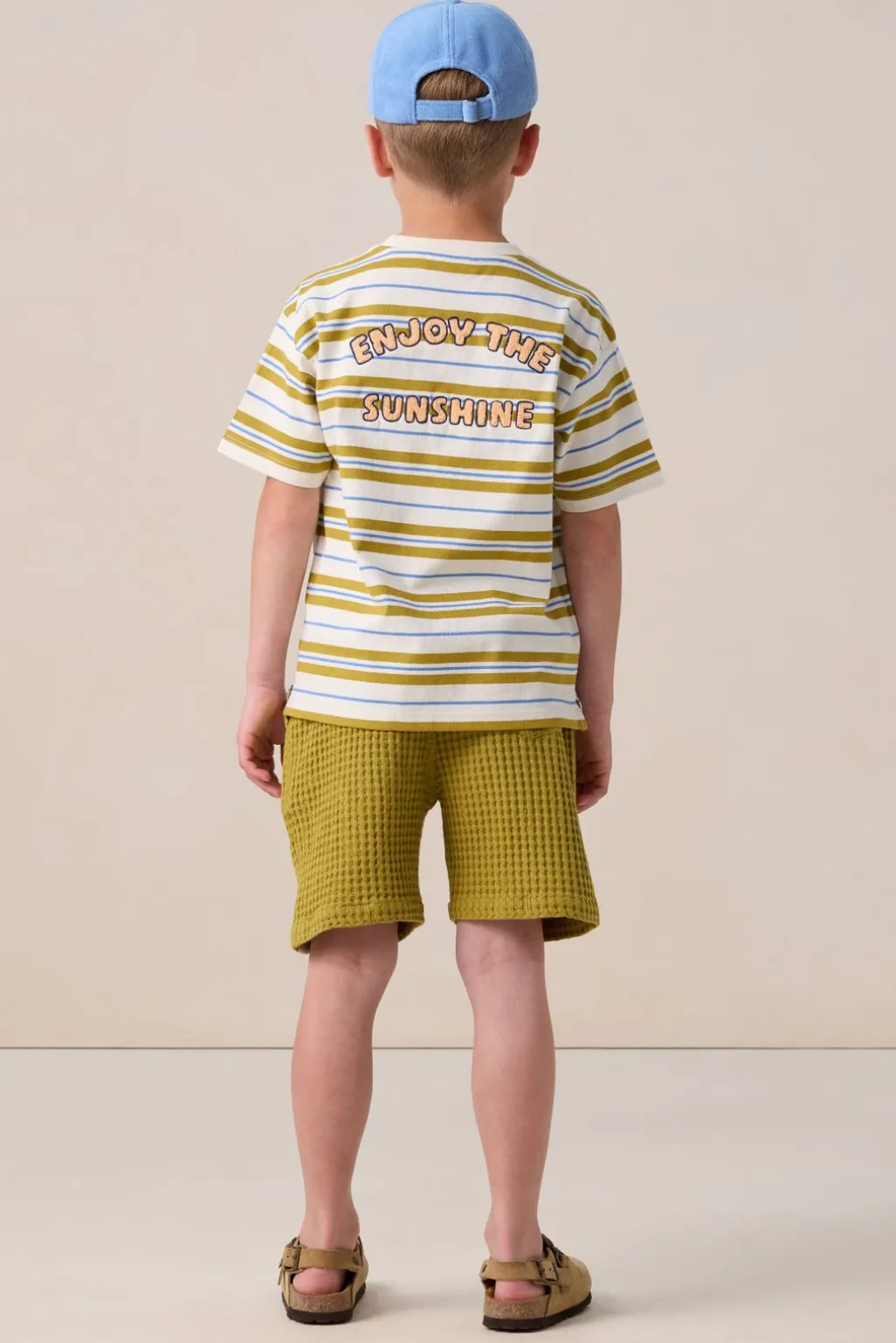 Lichtgroen oversized T-shirt