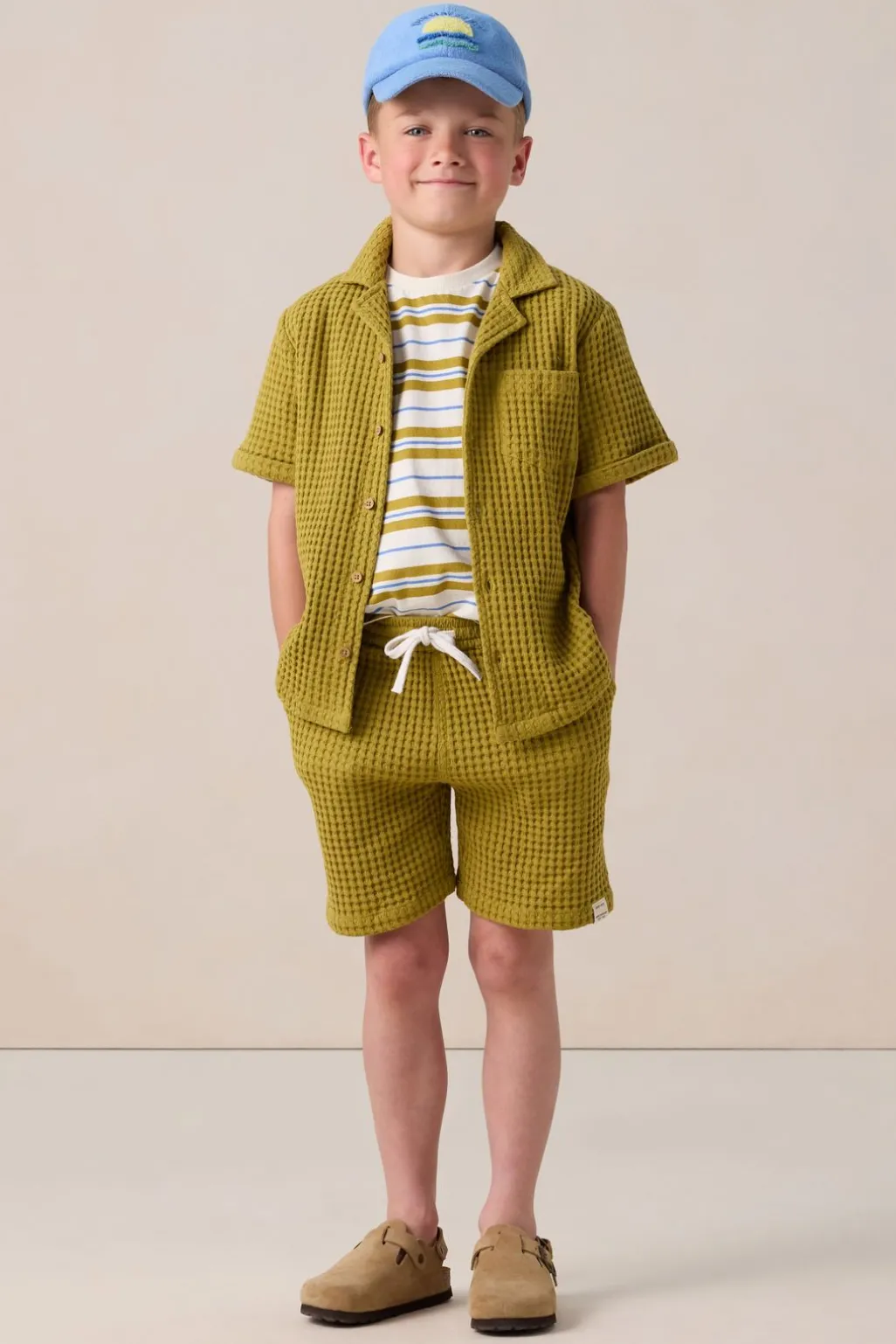 Lichtgroen oversized T-shirt