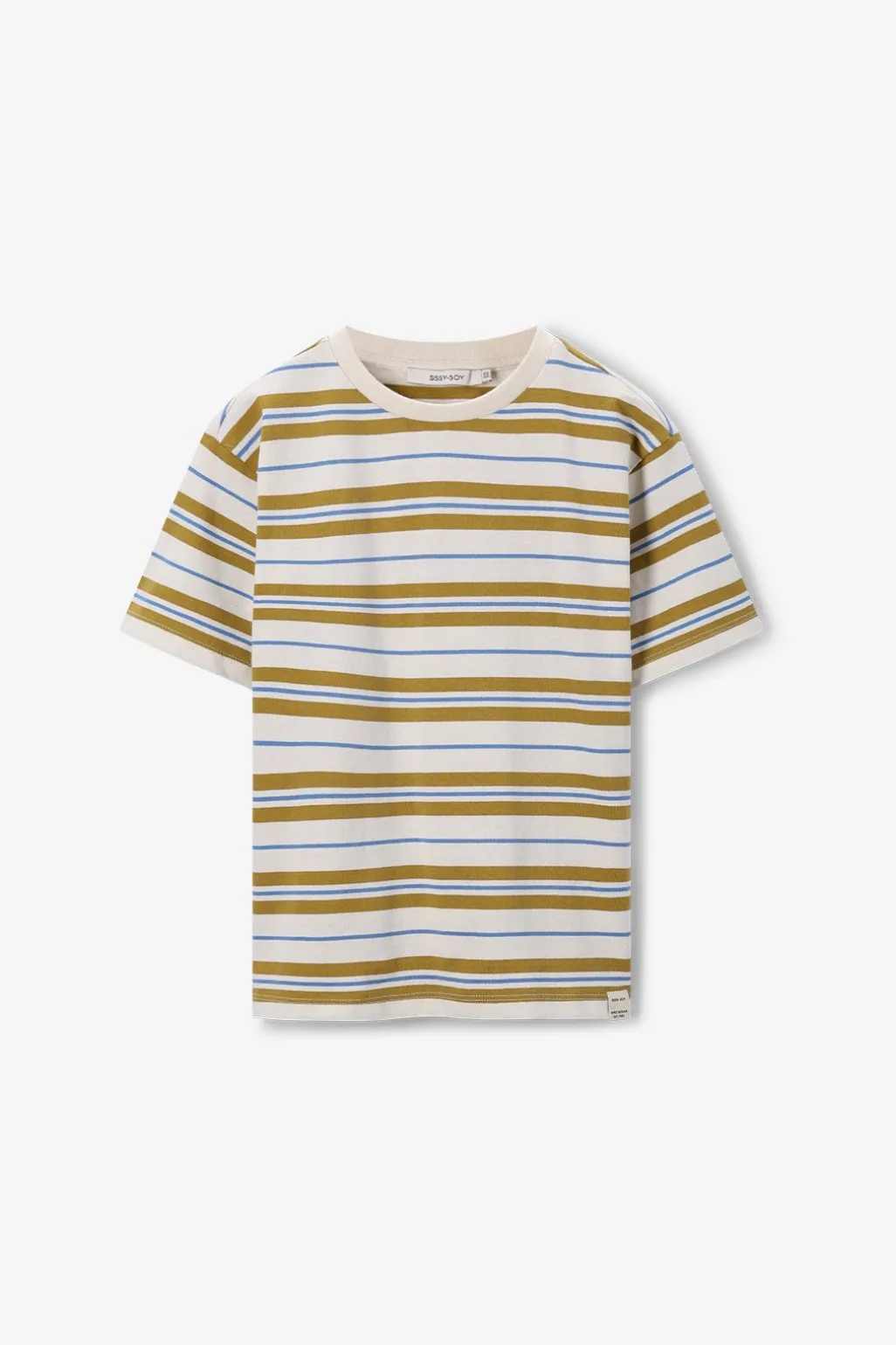 Lichtgroen oversized T-shirt