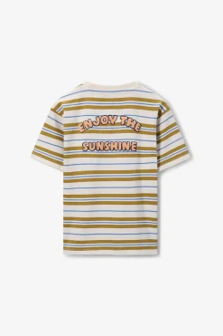 Lichtgroen oversized T-shirt