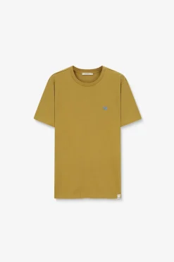 Lichtgroen T-shirt met artwork