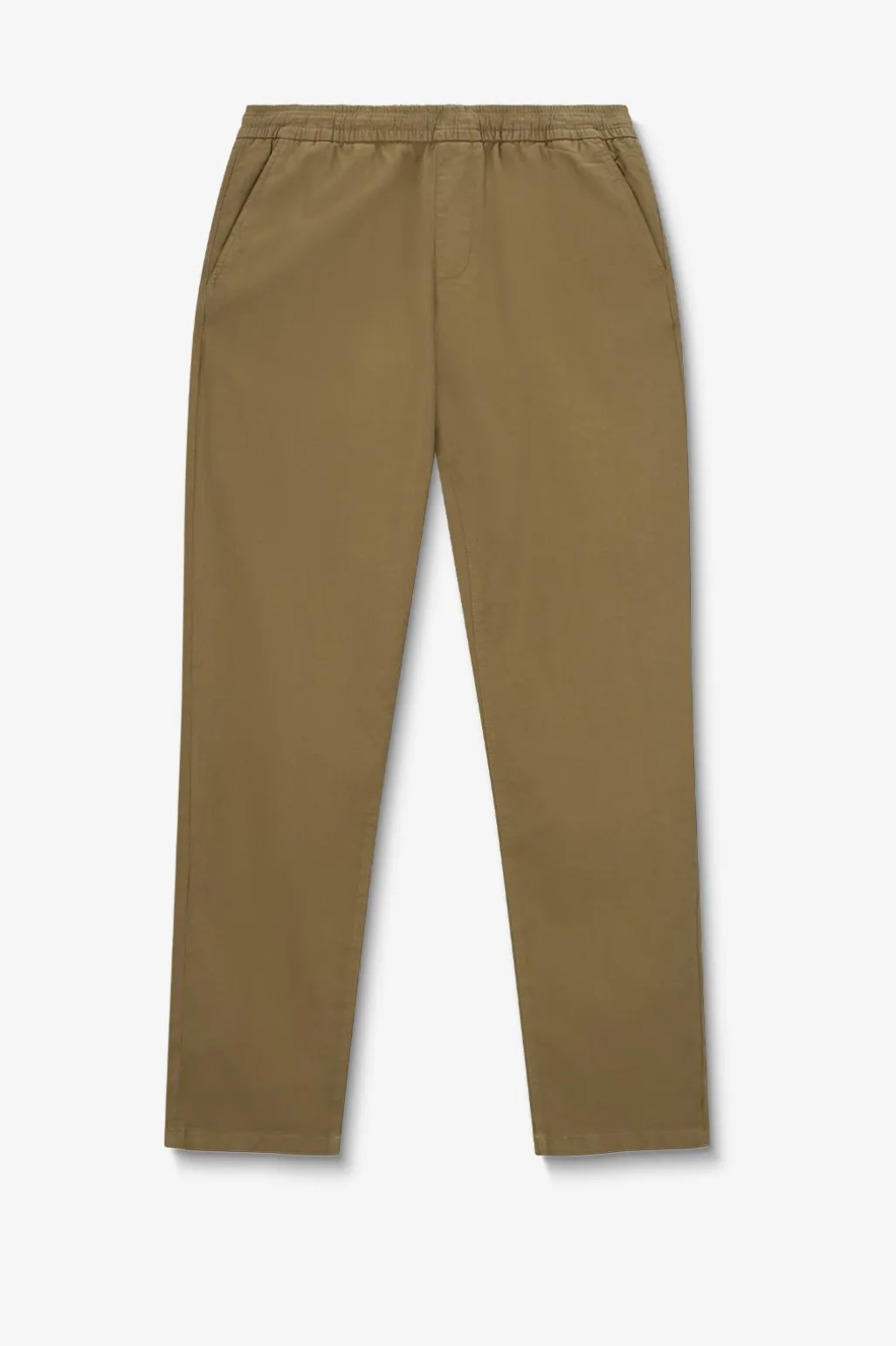 Lichtgroene linnen broek