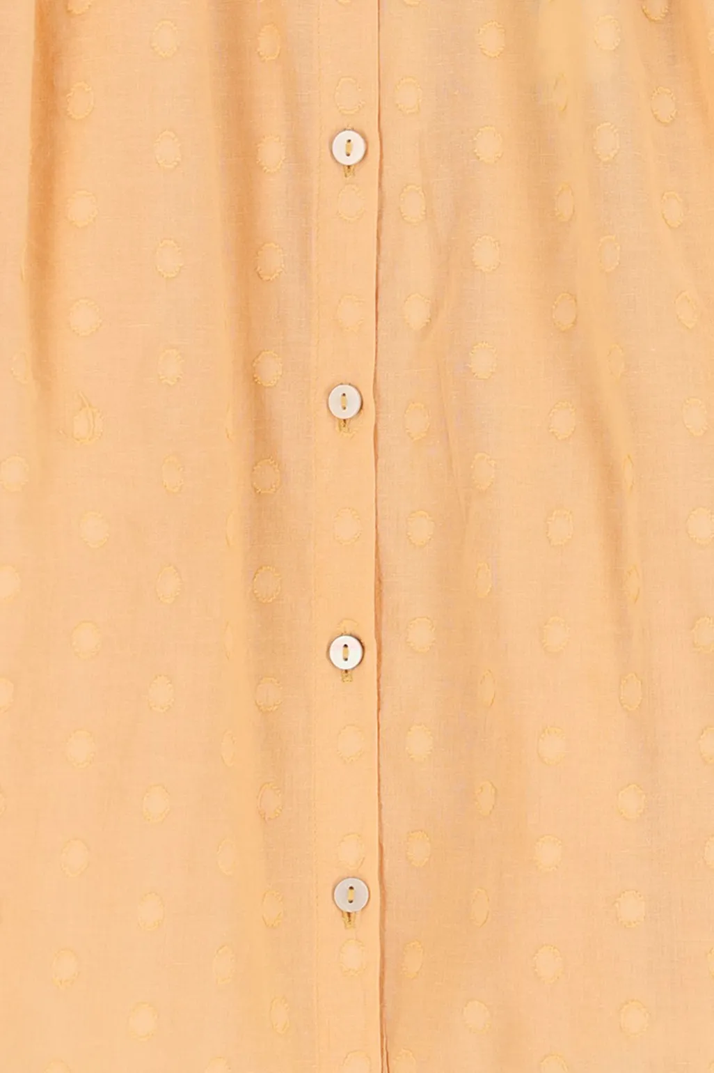 Lichtoranje jacquard blouse