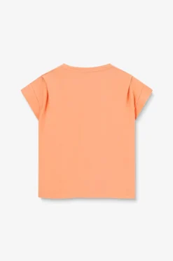 Lichtoranje T-shirt