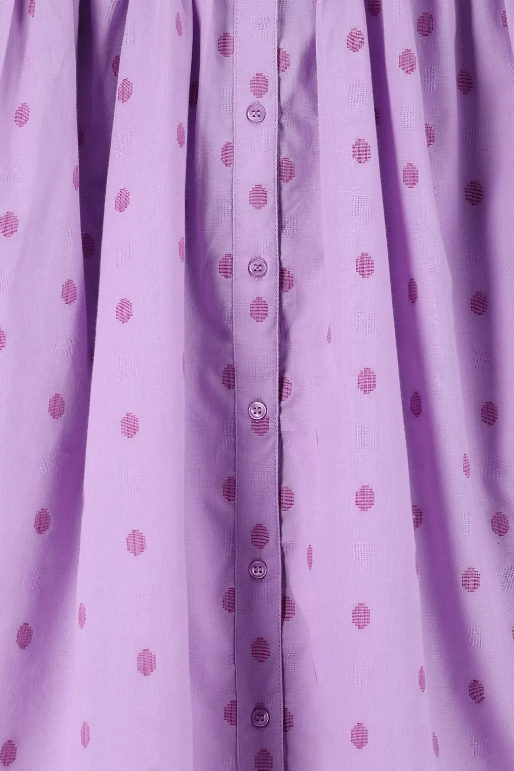 Lichtpaarse jacquard blouse