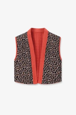 Lichtrood reversible gilet