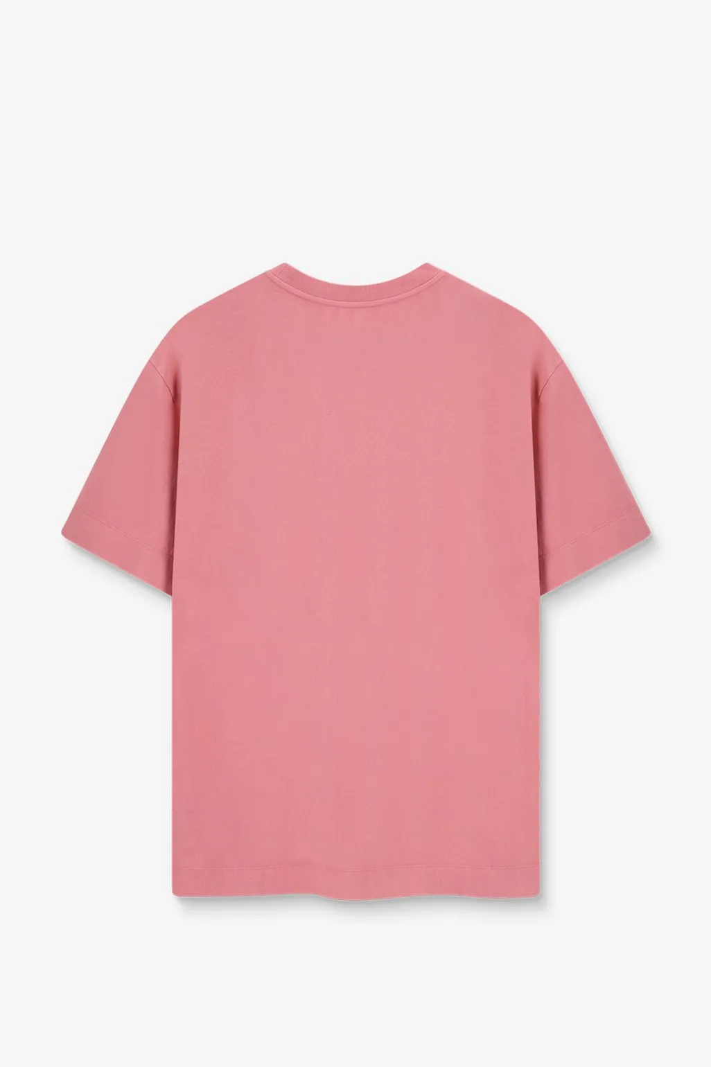 Lichtroze boxy T-shirt