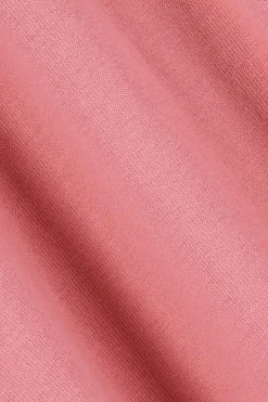 Lichtroze boxy T-shirt