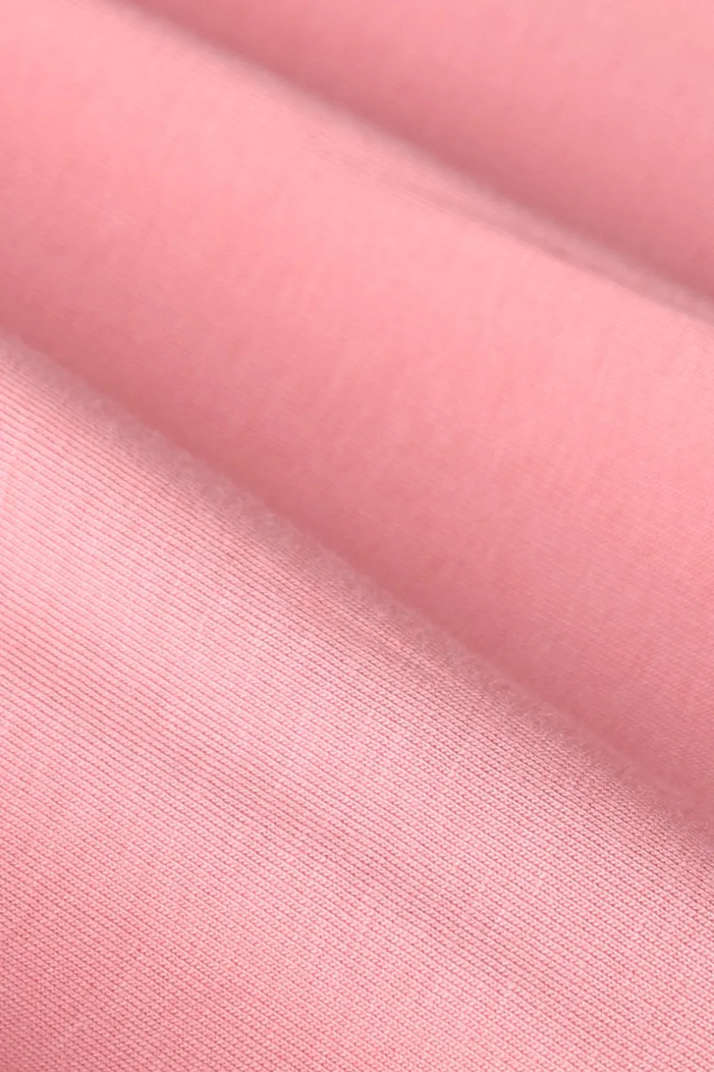 Lichtroze jersey jurk