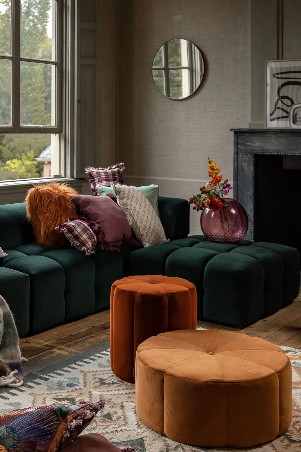 Marquis modulaire bank dark green