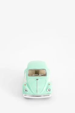 Metalen volkswagen beetle pastel lichtgroen