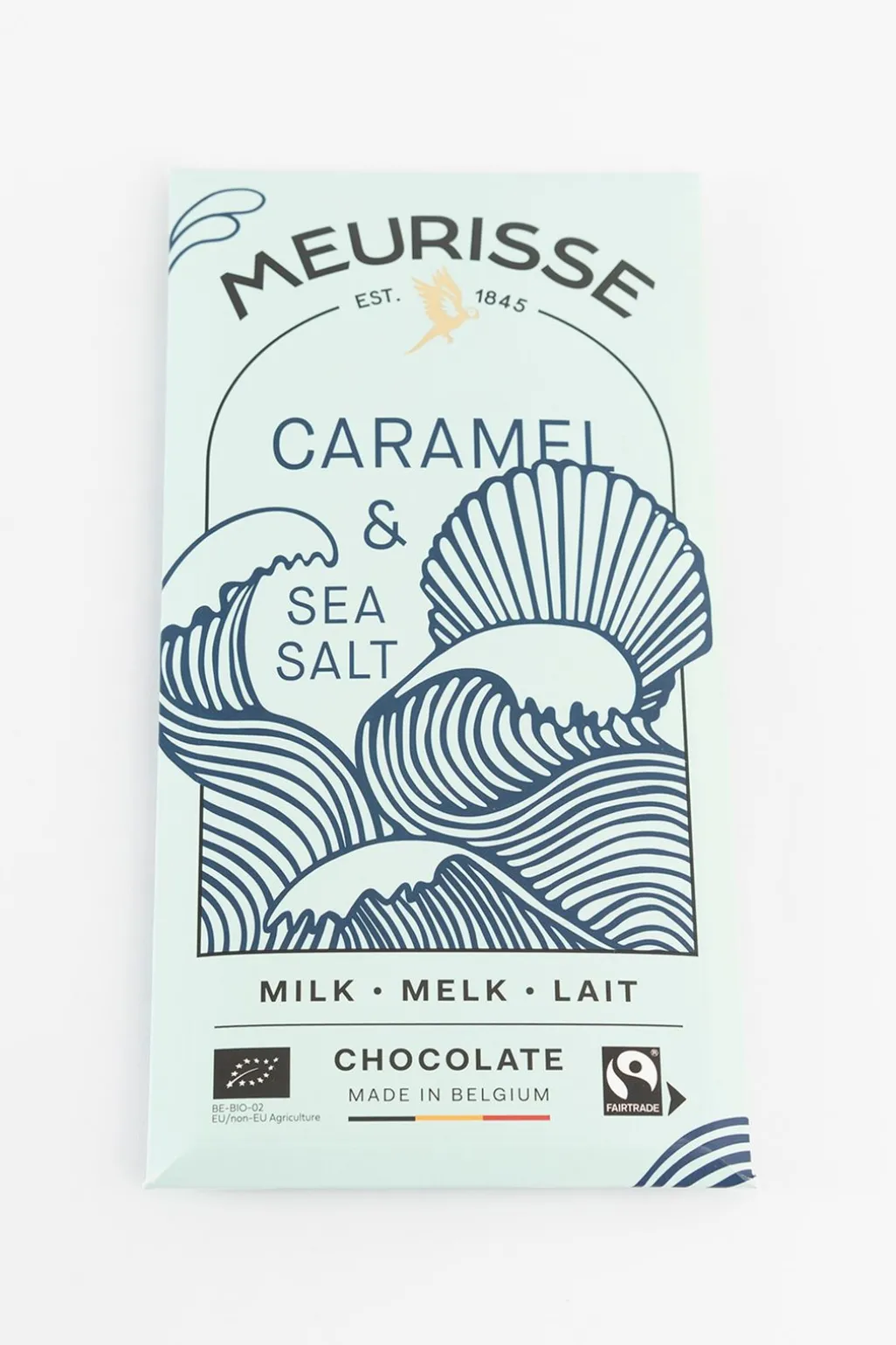 Meurisse chocoladereep melk Karamel Zeezout