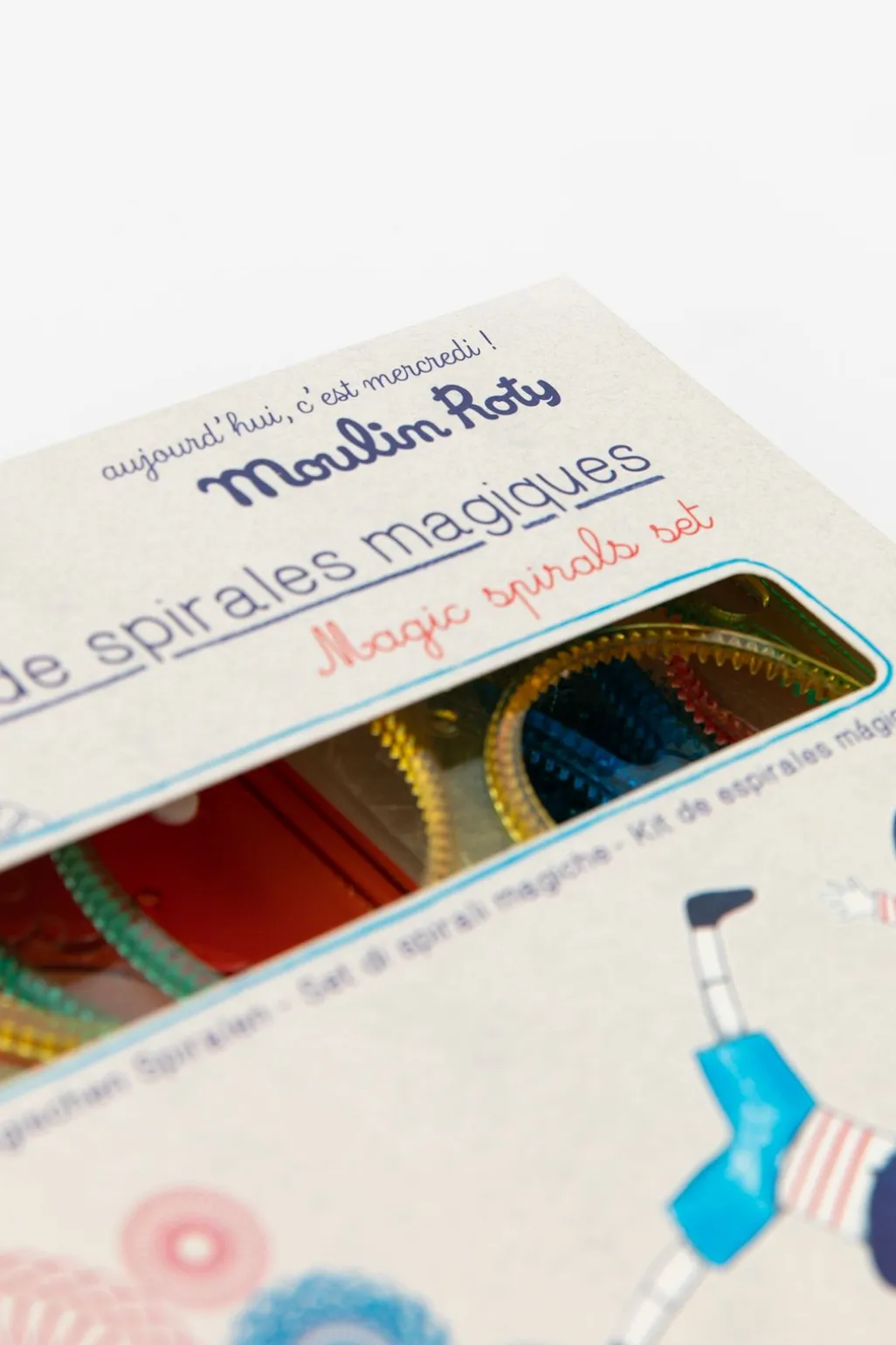 Moulin Roty magic spirals set