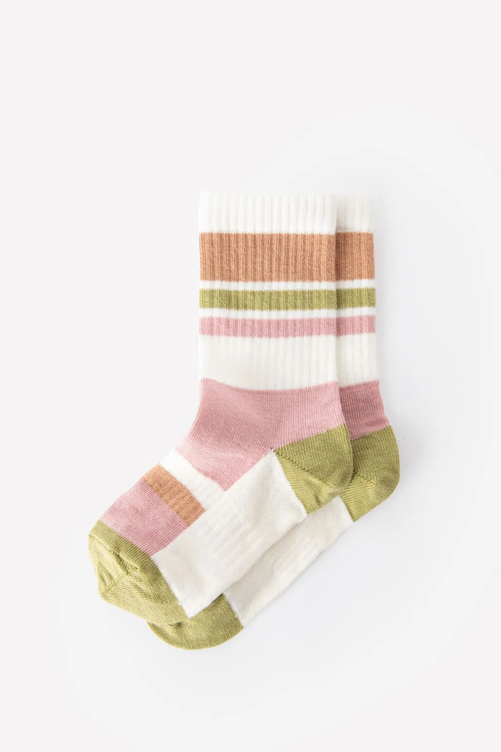 MP Denmark Roze colourblock sokken