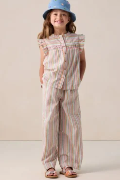 Multicolour broek met strepen
