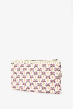 Multicolour etui met palmbomen