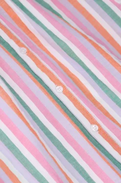 Multicolour gestreepte blouse