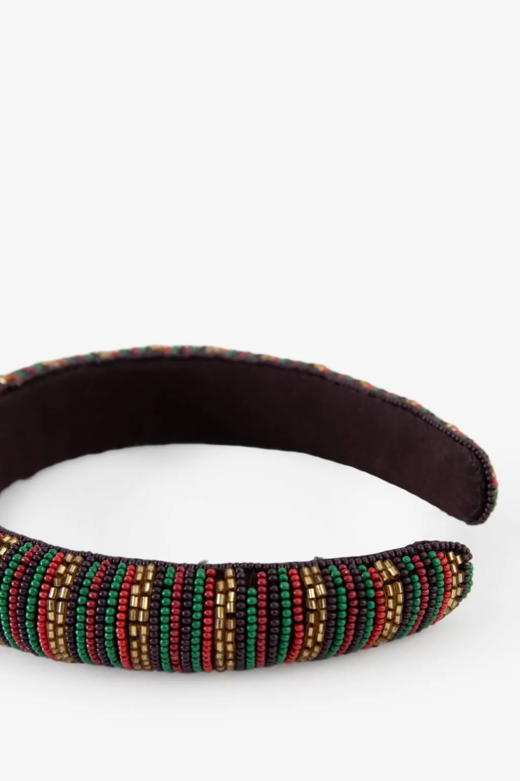 Multicolour haarband met kraaltjes